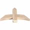 Ekena Millwork Bellingham Smooth Timber Gable Bracket, Douglas Fir, 36"W x 21"H x 3 1/2"D x 5 1/2"F, 14/12 Pitch GBW036X21X0406BEL00SDF - alternate 5
